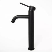 High single-lever basin faucet Ceramic cartridge Black sanitary brass Connections and fixing kit included 7527H Bathroom faucets Default Title Alessandro Design