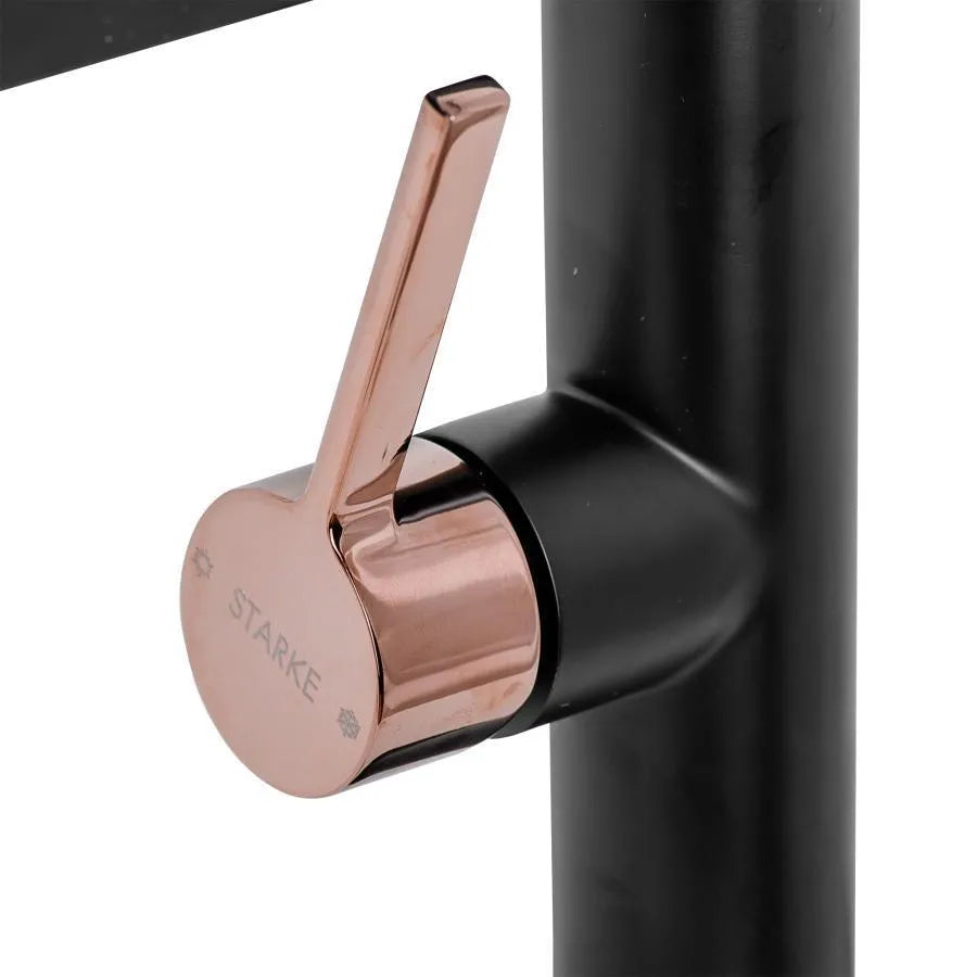 Basin Faucet, Sanitary Brass, Black, 9107H/M Bathroom Faucets Default Title Alessandro Design