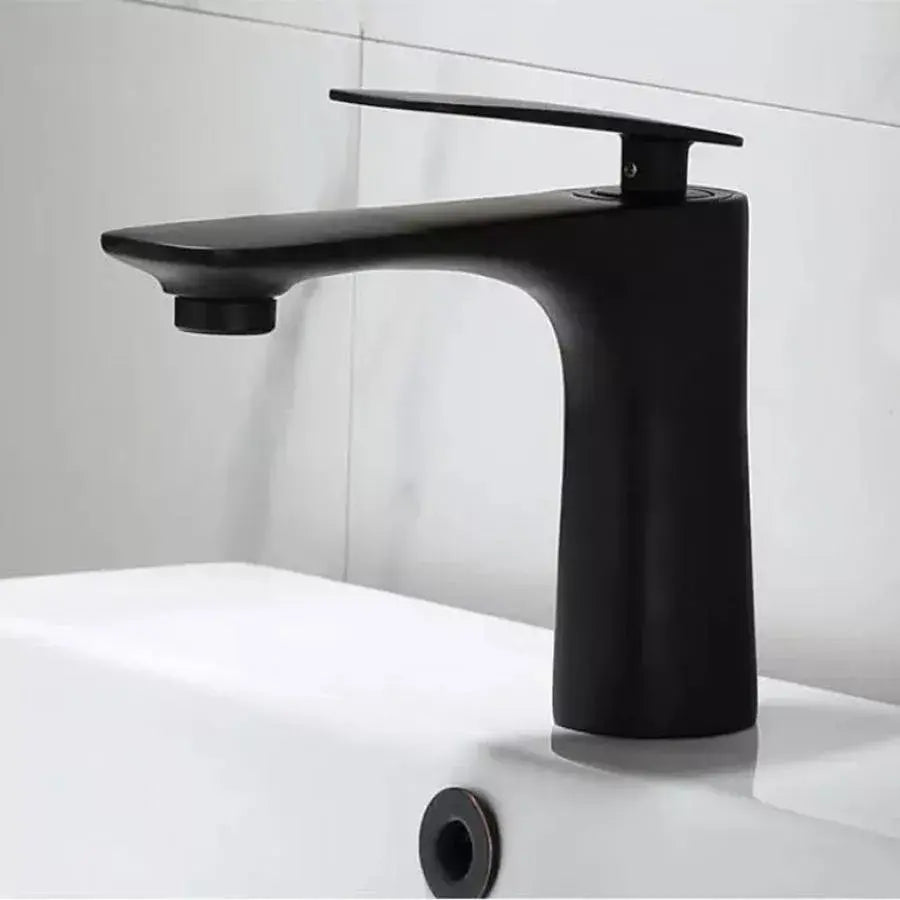 Basin Faucet, Sanitary Brass, Black, CF2025 Bathroom Faucets Default Title Alessandro Design