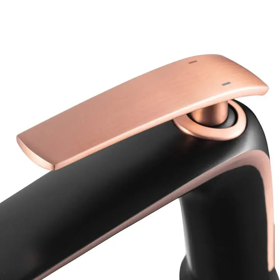 Basin Faucet, Sanitary Brass, Black, MP015H-M Bathroom Faucets Default Title Alessandro Design