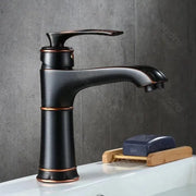 Sink Faucet, Metal, Black, OD01/B Bathroom Faucets Default Title Alessandro Design