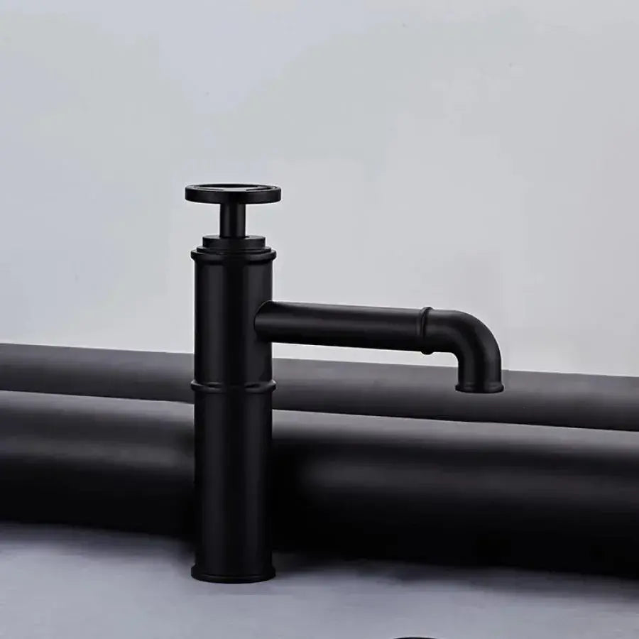 Basin Faucet, Sanitary Brass, Black, OD3005 Bathroom Faucets Default Title Alessandro Design