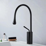 Basin Faucet, Sanitary Brass, Black, WZY/327/B Bathroom Faucets Default Title Alessandro Design