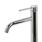 High single-lever basin faucet Ceramic cartridge Sanitary brass Polished chrome Connections and fixing kit included 7527 Kitchen faucets Default Title Alessandro Design