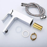 Basin Faucet, Sanitary Brass, Satin, 9807 Bathroom Faucets Default Title Alessandro Design