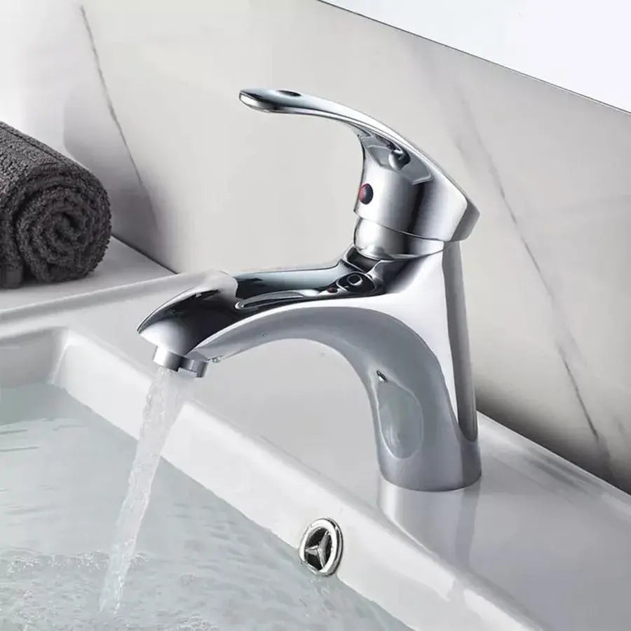 Basin Faucet, Alloy, Chrome, LMX101 Bathroom Faucets Default Title Alessandro Design