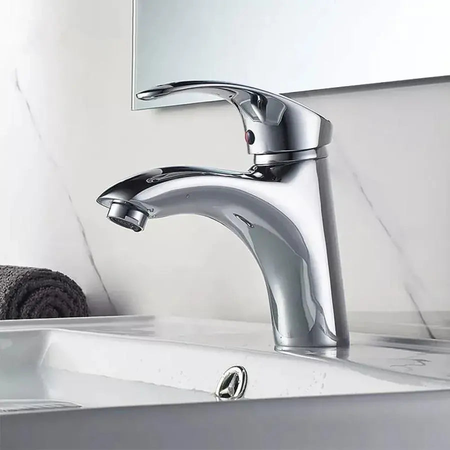 Basin Faucet, Alloy, Chrome, LMX101 Bathroom Faucets Default Title Alessandro Design