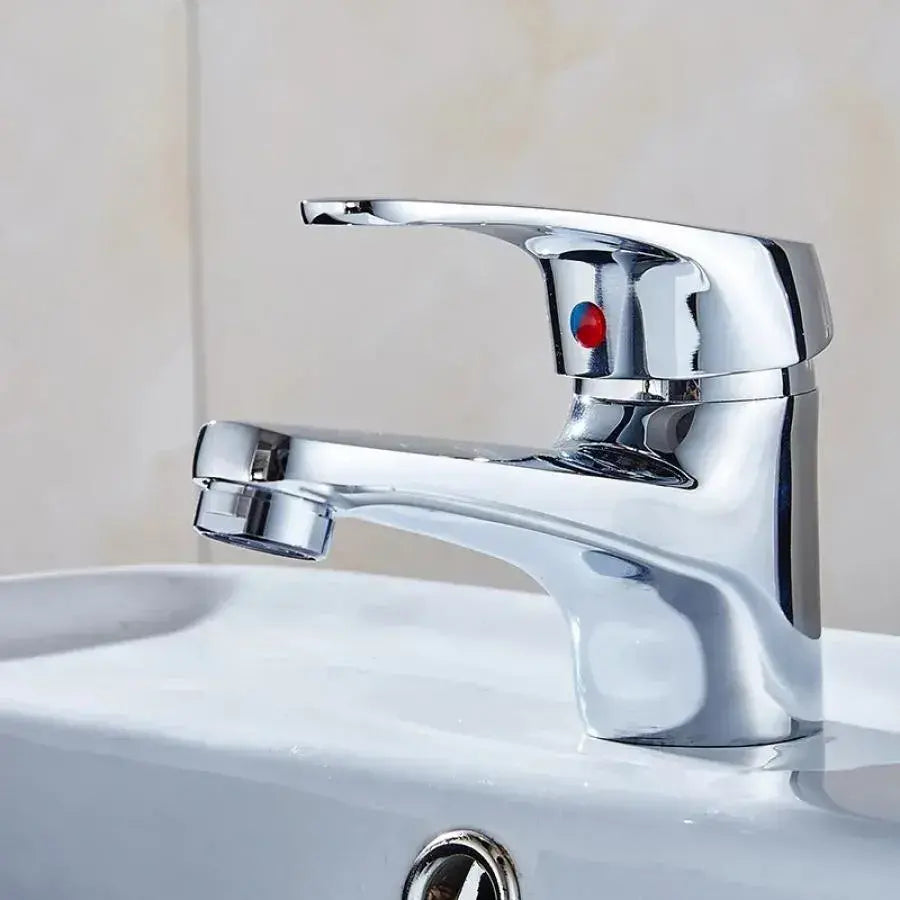 Basin Faucet, Alloy, Chrome, LV001S Bathroom Faucets Default Title Alessandro Design