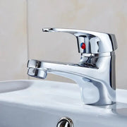 Basin Faucet, Alloy, Chrome, LV001 Bathroom Faucets Default Title Alessandro Design