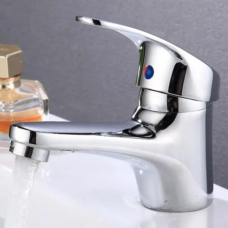 Basin Faucet, Alloy, Chrome, LV001 Bathroom Faucets Default Title Alessandro Design