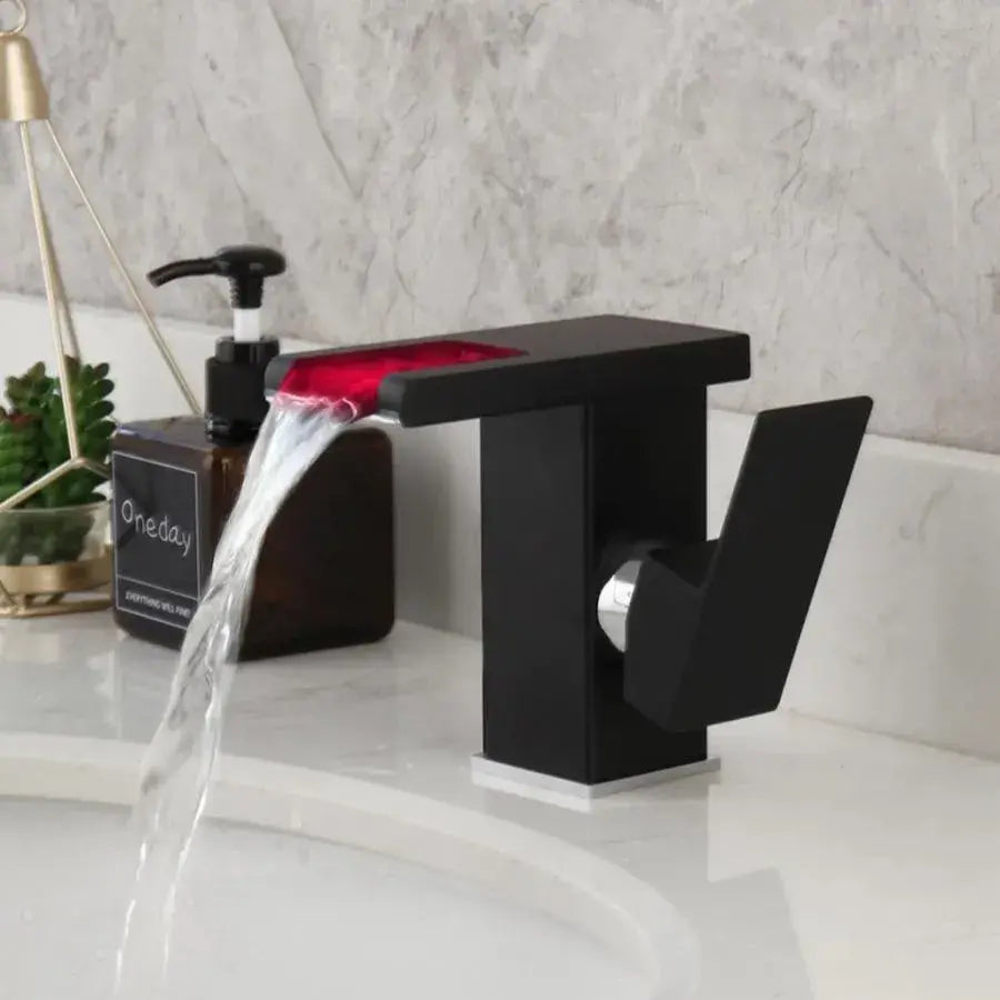 Basin Faucet, Alloy, Black, OD3009 Bathroom Faucets Default Title Alessandro Design