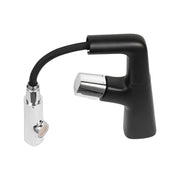 Washbasin faucet with pull-out shower, sanitary brass, chrome and black, MP016H/C Bathroom faucets Default Title Alessandro Design