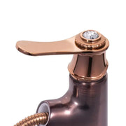 Washbasin Faucet with Extractable Shower, Sanitary Brass, Brown, OD/2037 Bathroom Faucets Default Title Alessandro Design