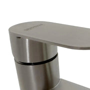 Basin Faucet, Brushed Stainless Steel, Fittings, Fixing Kit, ZY1002 Bathroom Faucets Default Title Alessandro Design