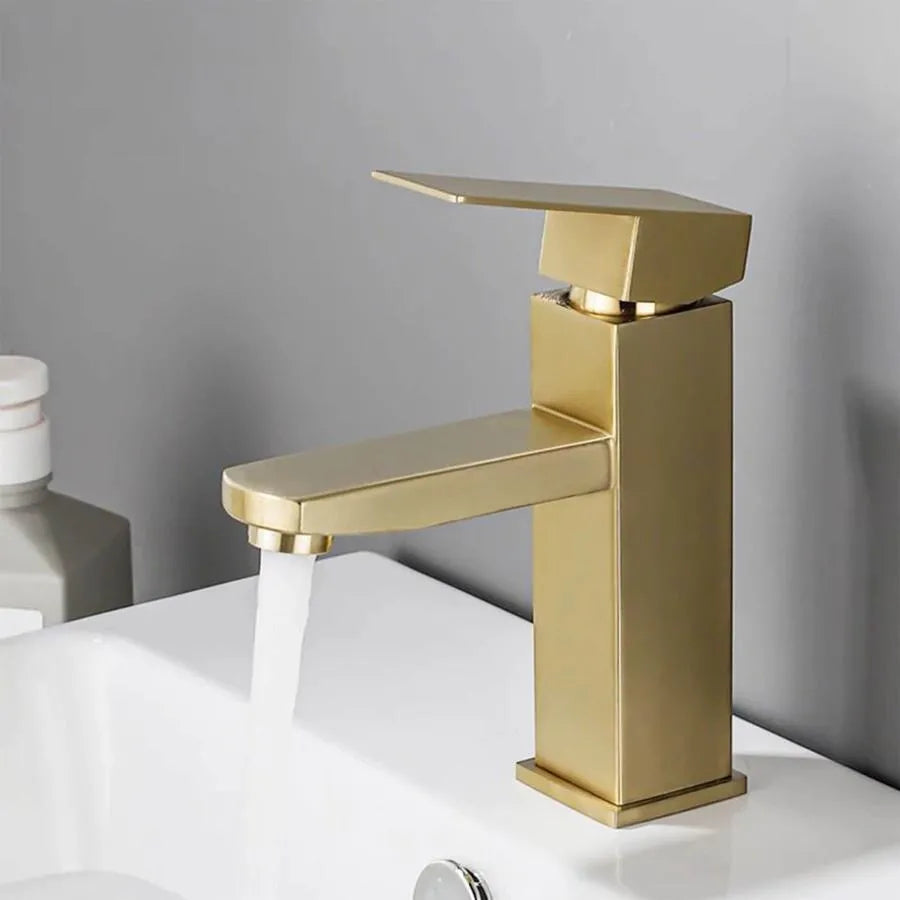 Gold Stainless Steel Sink Faucet ZY1007 Bathroom Faucets Default Title Alessandro Design