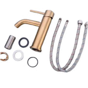 Sink Faucet, SUS304 Stainless Steel, Gold, N/MP0A1 Bathroom Faucets Default Title Alessandro Design