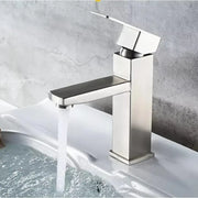 Sink Faucet, SUS304 Stainless Steel, Satin, MP009 Bathroom Faucets Default Title Alessandro Design