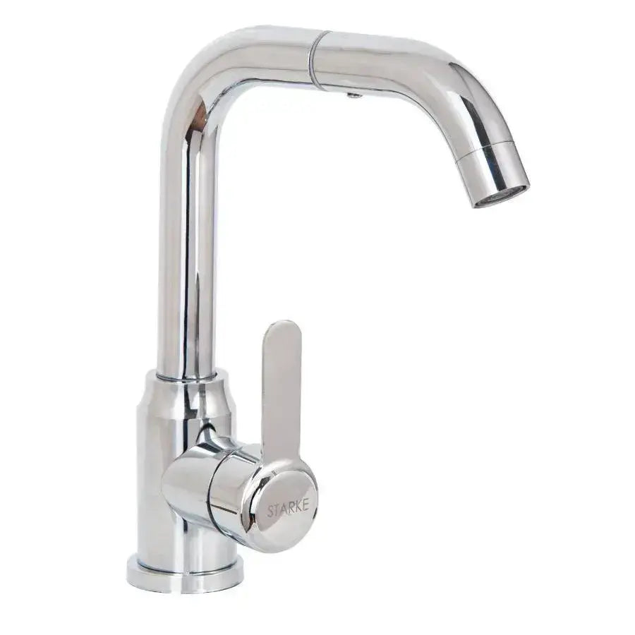 Sink Faucet with Swivel Spout, Chrome, CP107 Kitchen Faucets Default Title Alessandro Design