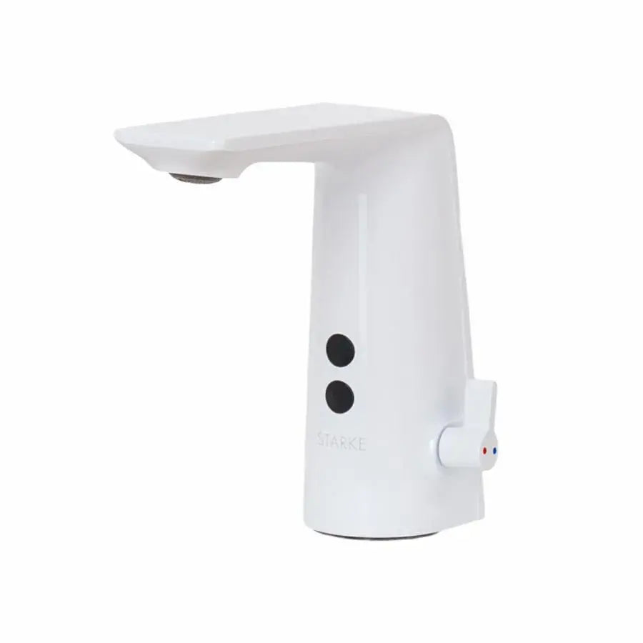 Sink Faucet with Sensor, Sanitary Brass, White, RW-190WH Bathroom Faucets Default Title Alessandro Design