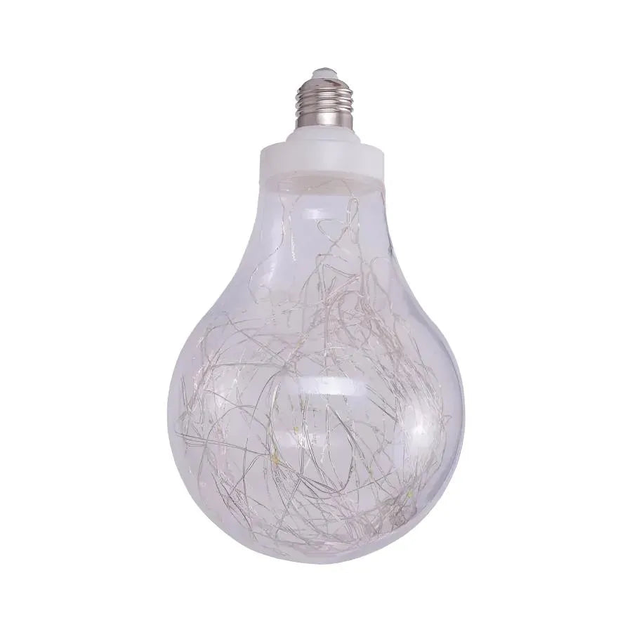 Decor Light Bulb, Plastic, with Blue/Multicolor Plug - Blue Default Title Alessandro Design