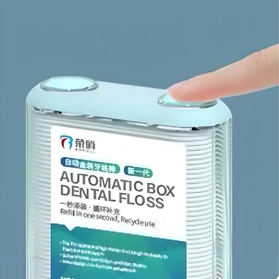 Set of 100 toothpicks with dental floss with disposable box Personal Care Default Title Alessandro Design