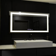 Rectangular LED mirror, 160x80cm, Verite MotionGlow Marcello, Demisting System, Clock & Thermometer, Dimable Mirrors Marcello Default Title Alessandro Design
