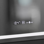 Rectangular LED Mirror, 50x70cm, Eclat MotionGlow Marcello, De-fogging System, Clock & Thermometer, Cosmetic Magnifier, Dimable Marcello Mirrors Default Title Alessandro Design