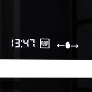 Rectangular LED mirror, 160x80cm, Verite MotionGlow Marcello, Demisting System, Clock & Thermometer, Dimable Mirrors Marcello Default Title Alessandro Design