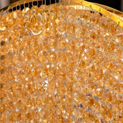 Crystal Candelabra Ander, 5xE14, Diameter 50 cm, Gold, Metal and Crystal Crystal Candelabra Default Title Alessandro Design
