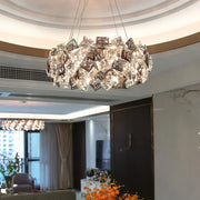 Arian Crystal Candelabra 6x E27 Gold Crystal Candelabra Default Title Alessandro Design