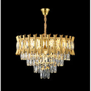 Crystal Candelabra HAMPTON Magno 8x E14, Diameter 60cm, Shiny Gold, Adjustable Height Crystal Candelabra Default Title Alessandro Design