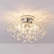 Crystal Chandelier RONDO Vivace, 5x G9, Diameter 40cm, Shiny Silver Modern Chandeliers Default Title Alessandro Design