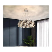 Heja Cristal Candelabra 5x E27 Glossy Chrome Cristal Candelabra Default Title Alessandro Design