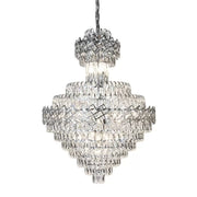 Crystal Candelabra Joel 22x E27 Silver Crystal Candelabra Default Title Alessandro Design
