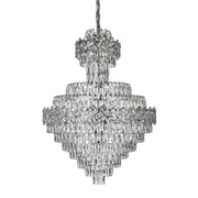Crystal Candelabra Joel 22x E27 Silver Crystal Candelabra Default Title Alessandro Design