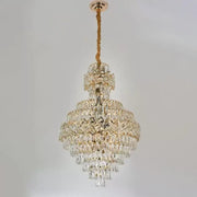 Crystal Chandelier WINDSOR Grande Supremo 10xE14, Diameter 60X90cm, Shiny Gold, Adjustable Height Crystal Chandelier Default Title Alessandro Design