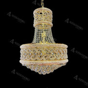 Selim Cristal Candelabra 14x E14 Gold Cristal Candelabra Default Title Alessandro Design