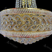 Selim Cristal Candelabra 14x E14 Gold Cristal Candelabra Default Title Alessandro Design