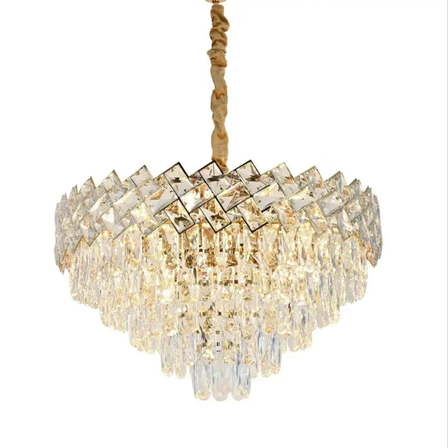 Cristal Candelabra Villante 10x E27 Gold Cristal Candelabra Default Title Alessandro Design