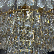 Junnut Candelabra 21xE27, Crystal and Metal, Gold Crystal Candelabra Default Title Alessandro Design