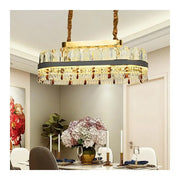 Pollux LED Chandelier with Remote Control, 156W, Diameter 80cm, Gold, Crystal, Dimable Cristal Candelabra Default Title Alessandro Design