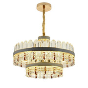 Pollux LED Chandelier with Remote Control, 300W, Diameter 75cm Gold, Crystal, Dimable Cristal Candelabra Default Title Alessandro Design