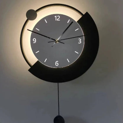 Luna Decorative LED Wall Light 83W Diameter 120CM Cold/Neutral/Warm Light Black