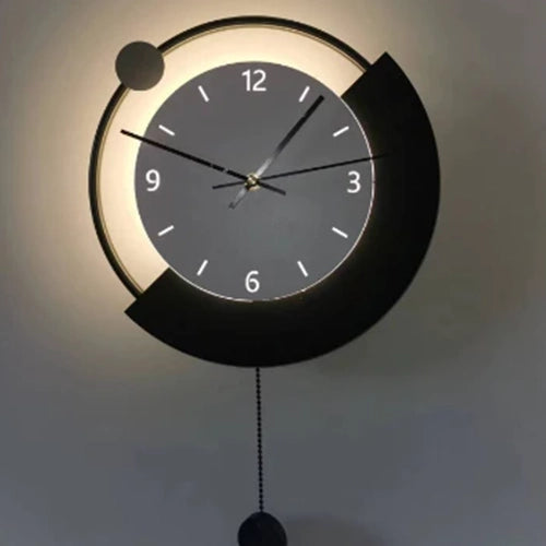 Luna Decorative LED Wall Light 83W Diameter 120CM Cold/Neutral/Warm Light Black