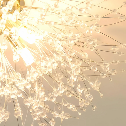 Crystal Chandelier RONDO Vivace, 8x G9, Diameter 60cm, Shiny Gold Crystal Chandeliers Default Title Alessandro Design