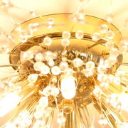 Crystal Chandelier RONDO Vivace, 8x G9, Diameter 60cm, Shiny Gold Crystal Chandeliers Default Title Alessandro Design