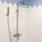 Shower Column, SUS304 Stainless Steel, Satin, 9710N Faucets & Shower Columns Default Title Alessandro Design