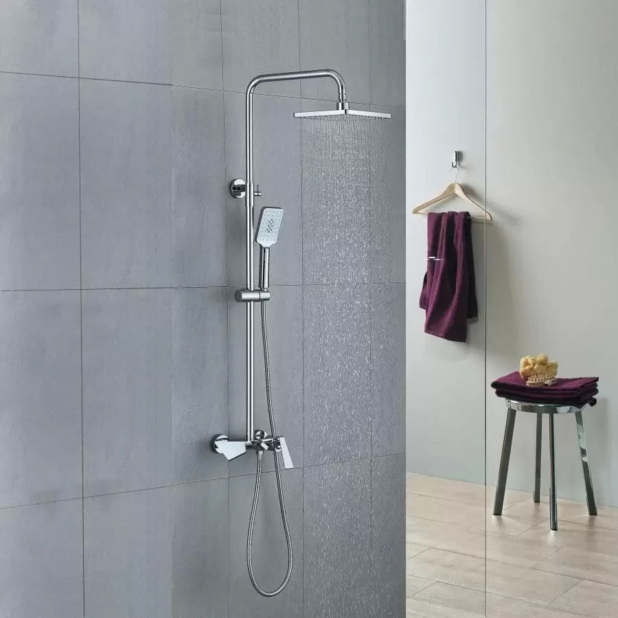 Shower Column, Sanitary Brass, Chrome, 6720 Faucets & Shower Columns Default Title Alessandro Design