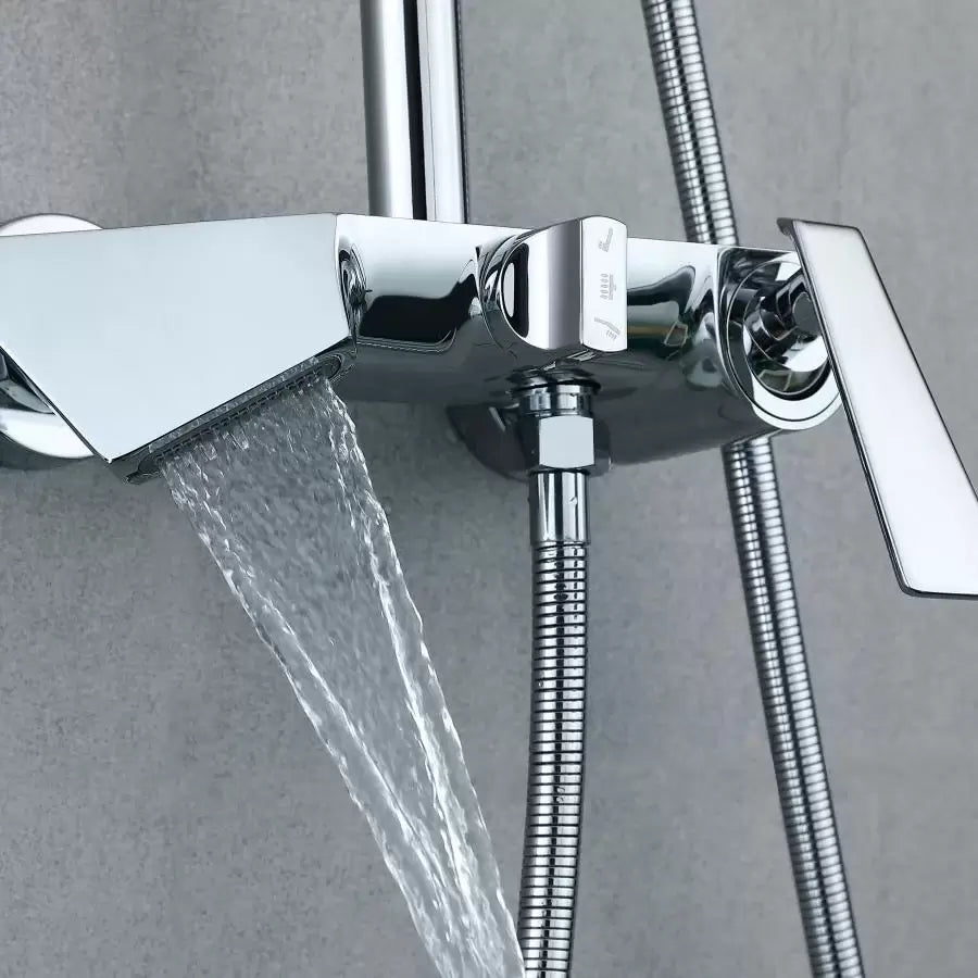 Shower Column, Sanitary Brass, Chrome, 6720 Faucets & Shower Columns Default Title Alessandro Design