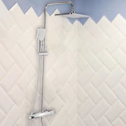 Shower Column, Sanitary Brass, Chrome, HC8816 Faucets & Shower Columns Default Title Alessandro Design